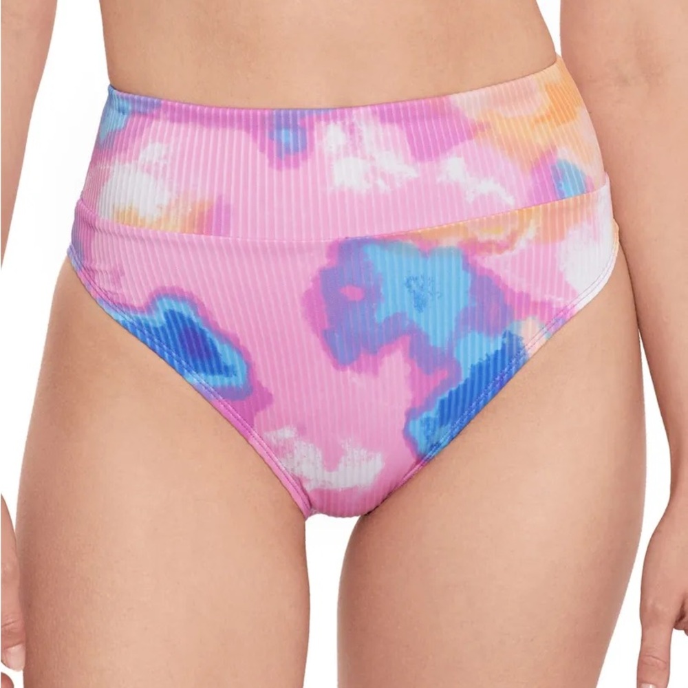 Salt + Cove Pink and Blue One-Piece Swimsuit